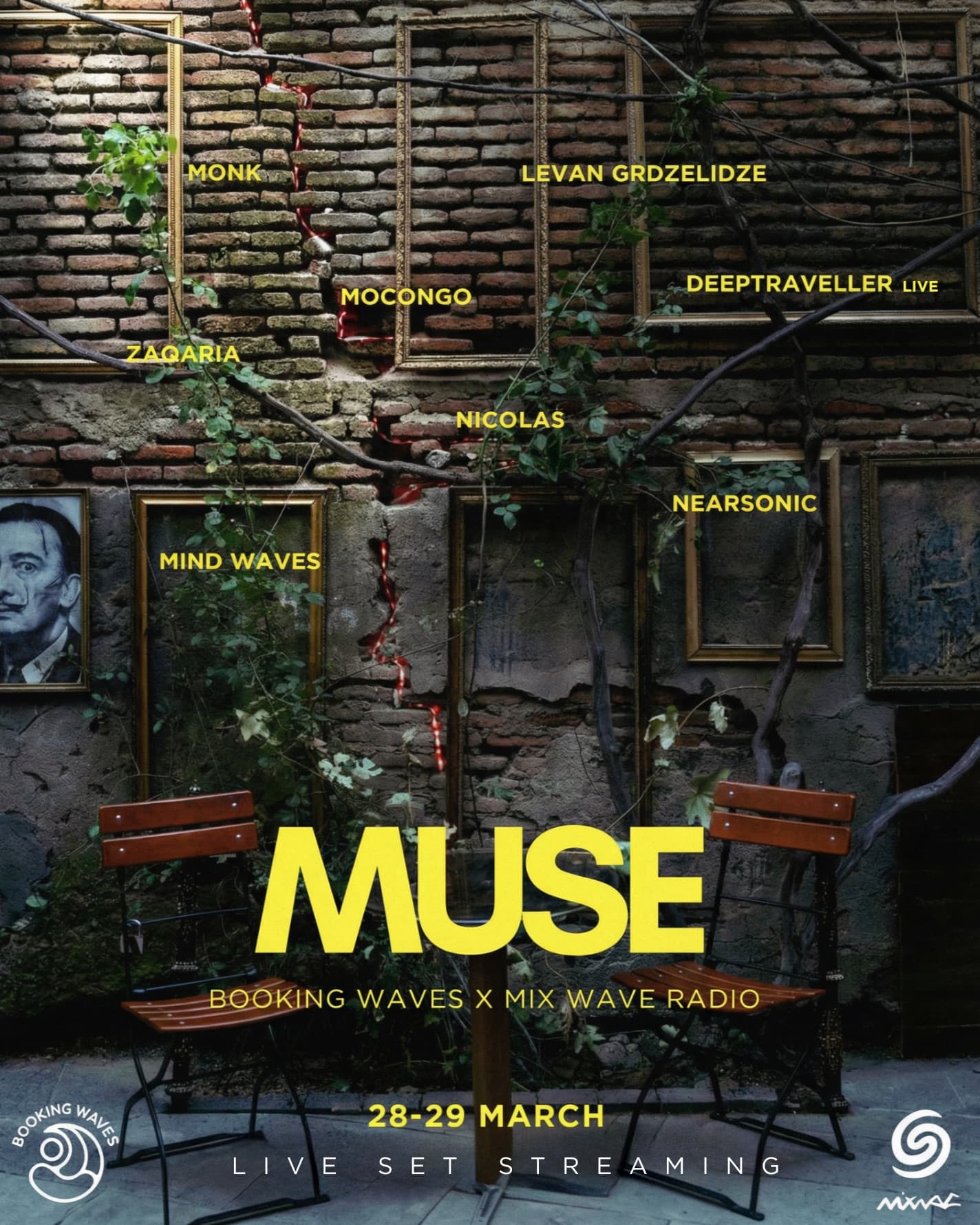 Booking Waves x Mix Wave Radio: The Muse Stream